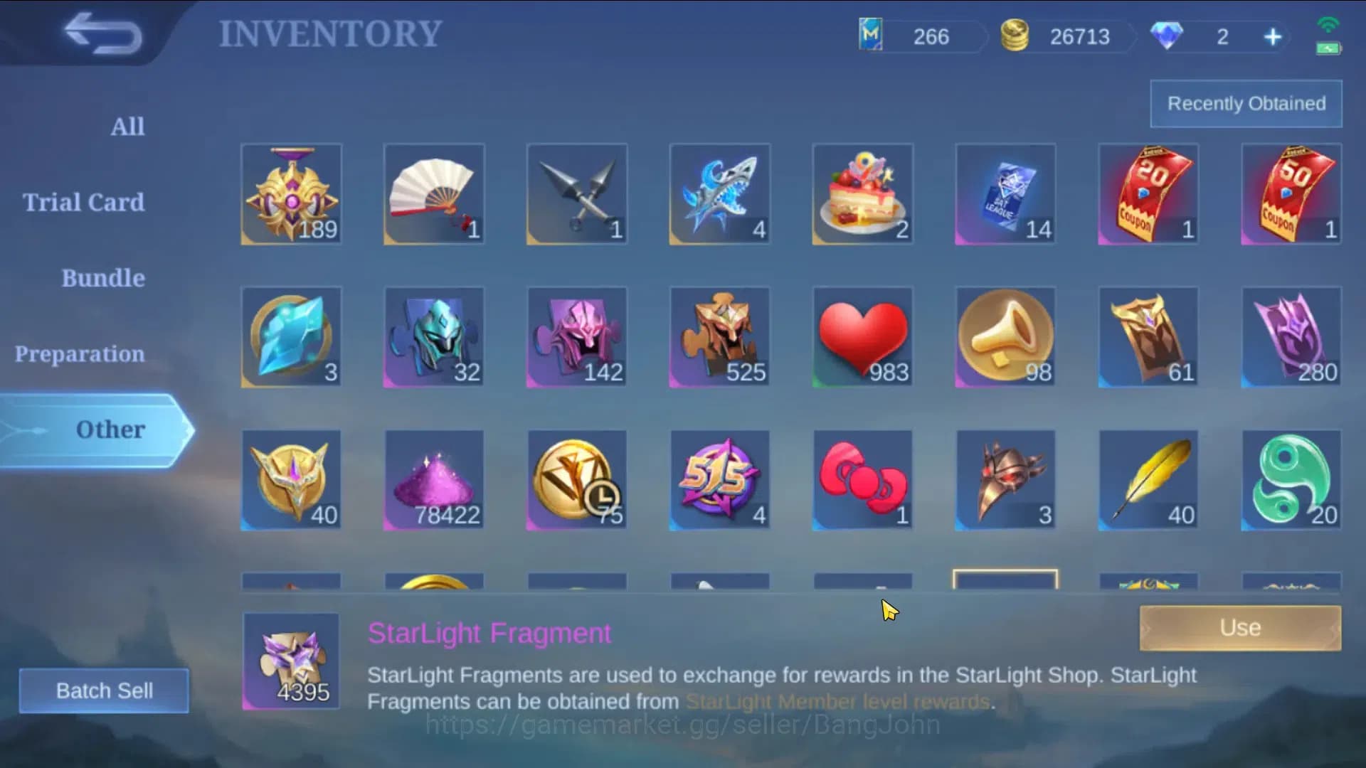 Mobile Legends: Bang Bang Accounts Global|Hero 129|Skin 209|Expert|CC Natalia|DT Lanc image 11