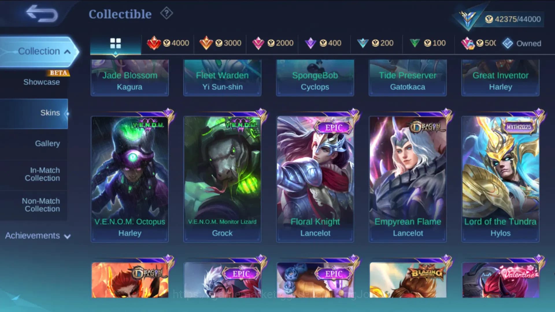 Mobile Legends: Bang Bang Accounts Global|Hero 129|Skin 209|Expert|CC Natalia|DT Lanc image 7
