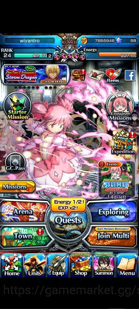 Grand Summoners Accounts Global|Rank 24|14 Ascend+7 TW|[Saitama,Sayaka,Mado image 16