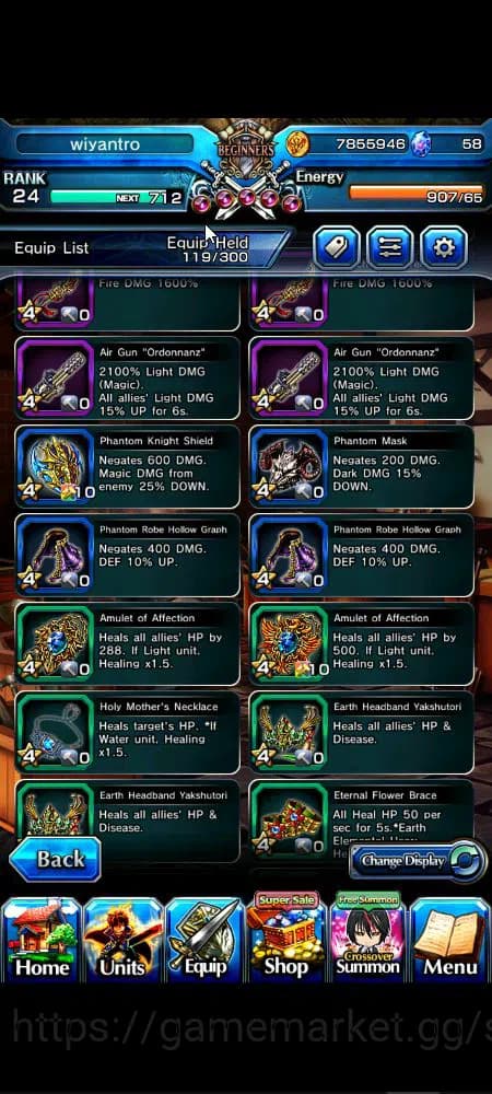 Grand Summoners Accounts Global|Rank 24|14 Ascend+7 TW|[Saitama,Sayaka,Mado image 5