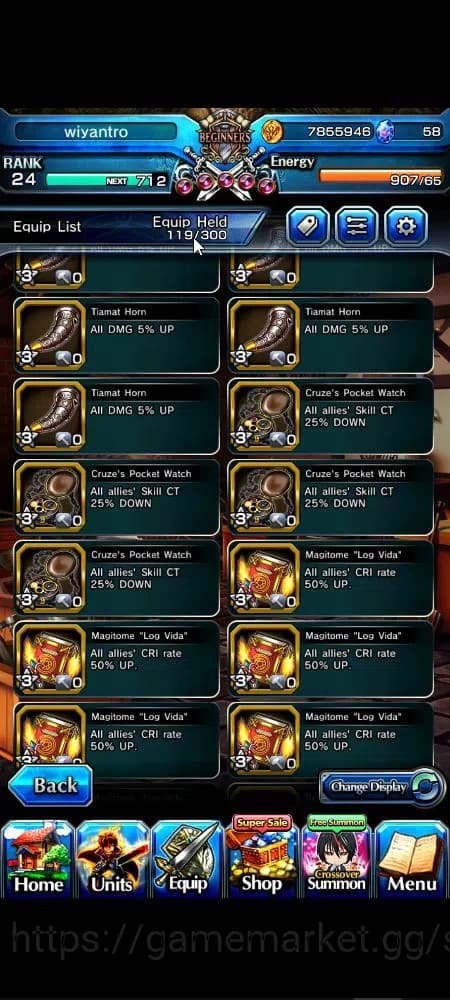 Grand Summoners Accounts Global|Rank 24|14 Ascend+7 TW|[Saitama,Sayaka,Mado image 8