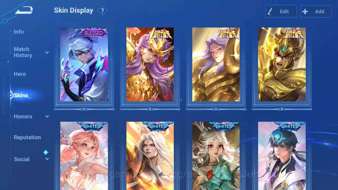 Honor of Kings Accounts Hero 111|Skin 197|Blessed LiuBei|Seiya Mozi,Liang, image 6