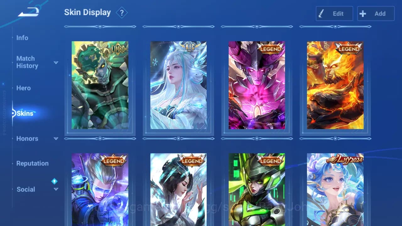 Honor of Kings Accounts Hero 111|Skin 197|Blessed LiuBei|Seiya Mozi,Liang, image 7