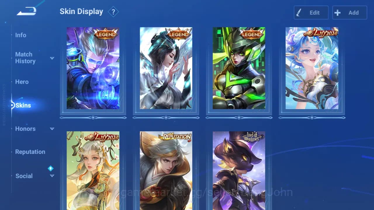 Honor of Kings Accounts Hero 111|Skin 197|Blessed LiuBei|Seiya Mozi,Liang, image 8