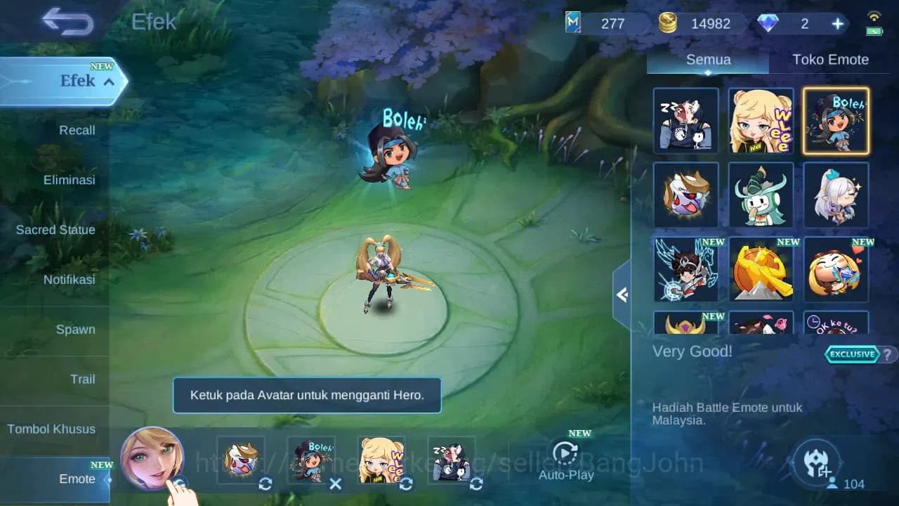 Mobile Legends: Bang Bang Accounts GLOBAL Hero 104 Skin 218 | Prime Claude Beatrix | image 14