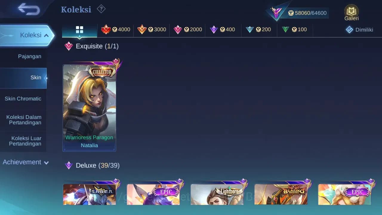 Mobile Legends: Bang Bang Accounts GLOBAL Hero 104 Skin 218 | Prime Claude Beatrix | image 2