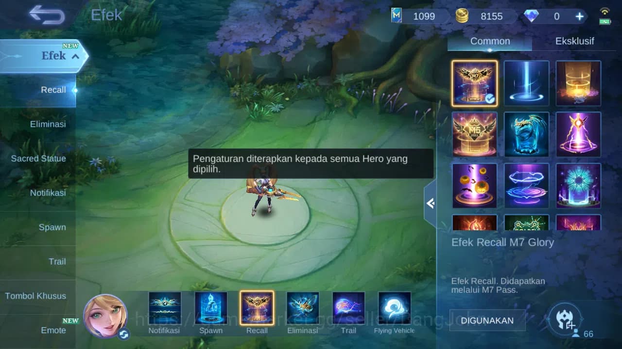 Mobile Legends: Bang Bang Accounts GLOBAL Hero 66 Skin 39 | Prime Granger | Blazing C image 10