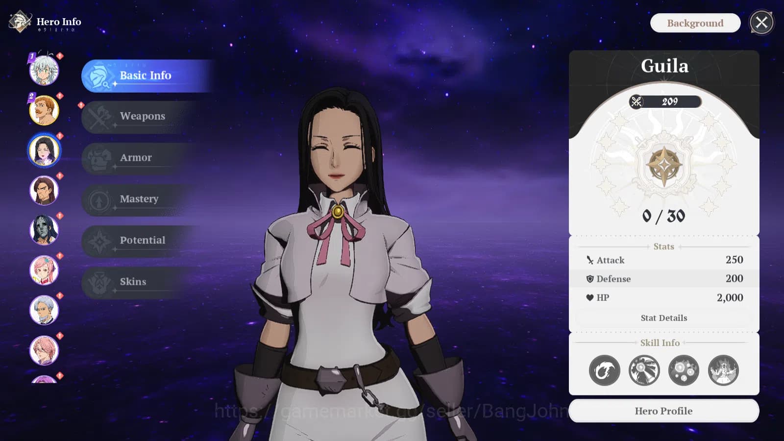 The Seven Deadly Sins: Origin Accounts EUROPE|Fresh Starter|Lvl 2|2SSR|Escanor,Guila+2 SS image 8