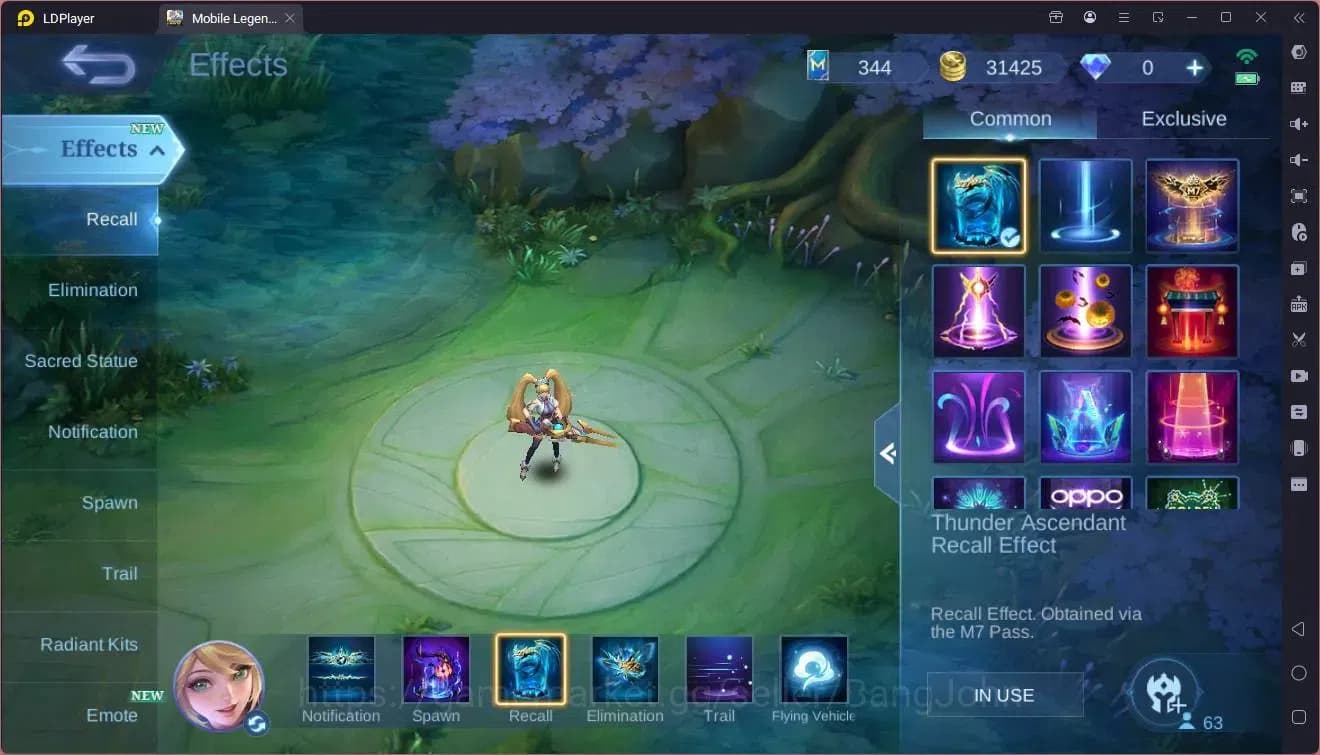 Mobile Legends: Bang Bang Accounts GLOBAL Hero 63 Skin 97|PRIME Granger|Valentine Fan image 6