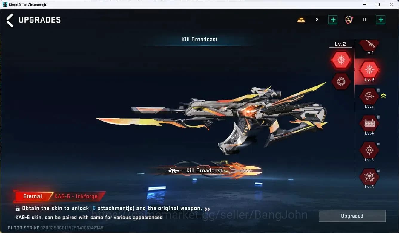 Blood Strike Accounts ASIA|EVO,MP5(LVL3),AK47(LVLMAX),GALIL(LVL3)|MELE,S image 12