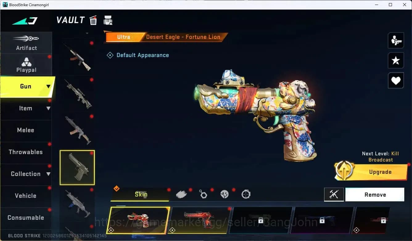 Blood Strike Accounts ASIA|EVO,MP5(LVL3),AK47(LVLMAX),GALIL(LVL3)|MELE,S image 13