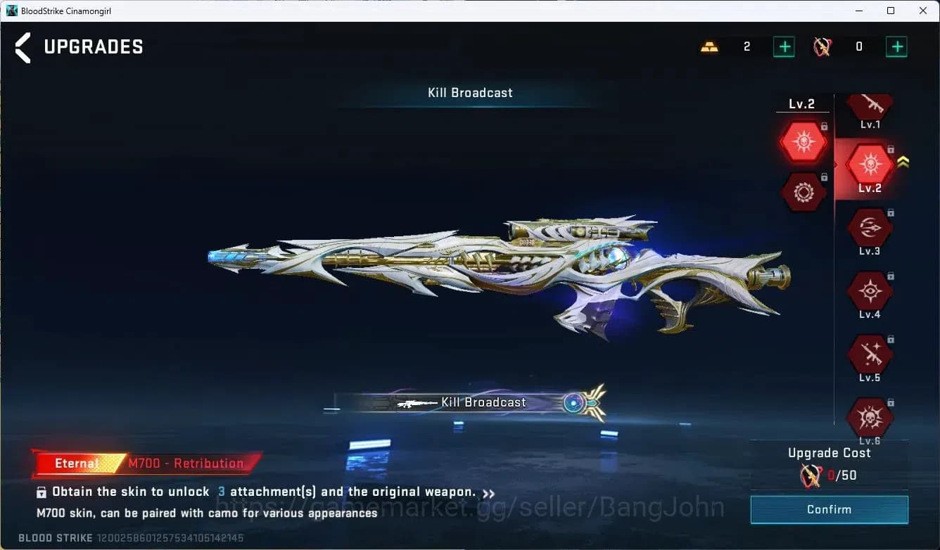 Blood Strike Accounts ASIA|EVO,MP5(LVL3),AK47(LVLMAX),GALIL(LVL3)|MELE,S image 15