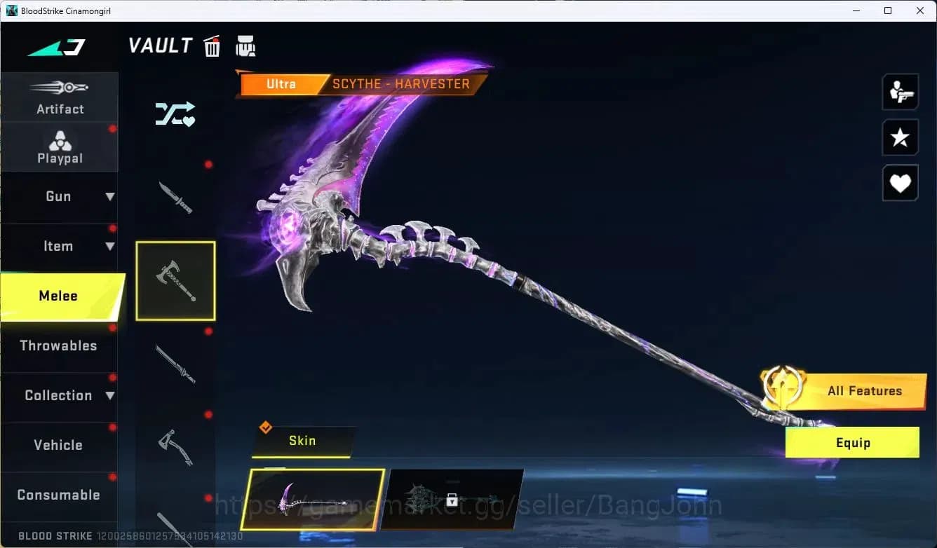 Blood Strike Accounts ASIA|EVO,MP5(LVL3),AK47(LVLMAX),GALIL(LVL3)|MELE,S image 5