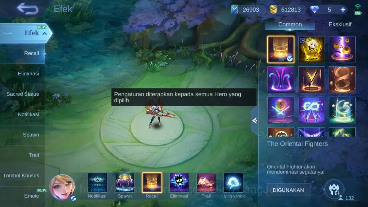 Mobile Legends: Bang Bang Accounts GLOBAL Hero 132 Skin 282 | Prime Granger | KOF kar image 11