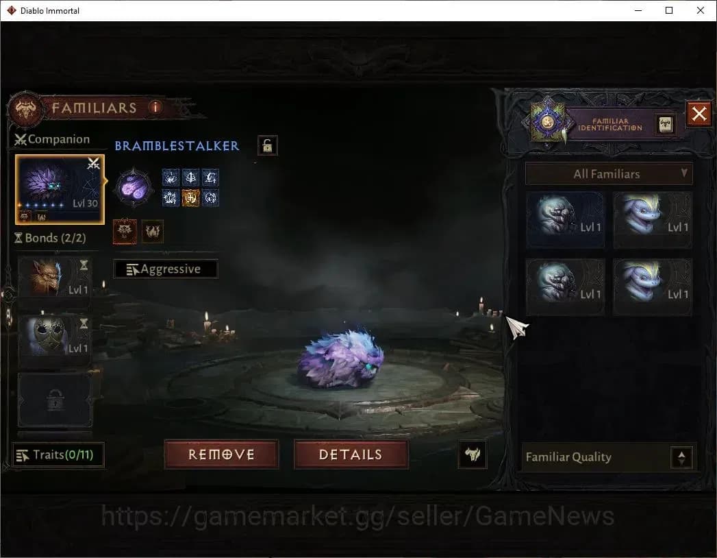 Diablo Immortal Accounts SEA - Anu|CS ON|Lv60(640)|Demon Hunter|CR 38K|Reso image 15