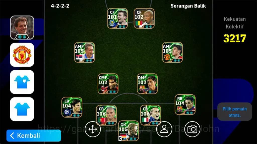eFootball Accounts Android|PW 3217|pepe epic,D stojkovic epic,S Kagaw image 1
