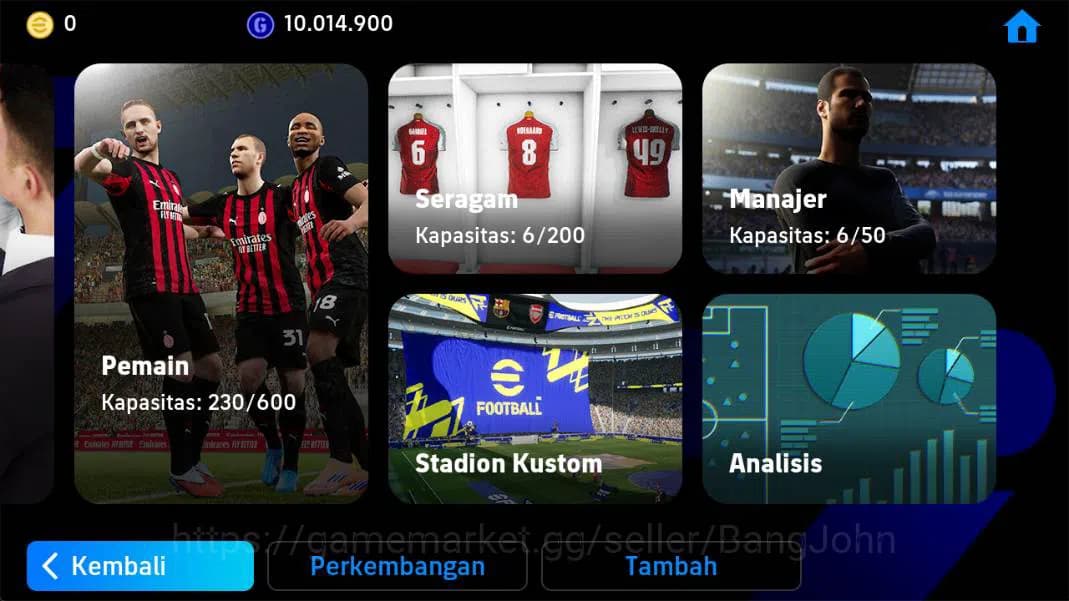 eFootball Accounts Android|PW 3217|pepe epic,D stojkovic epic,S Kagaw image 8