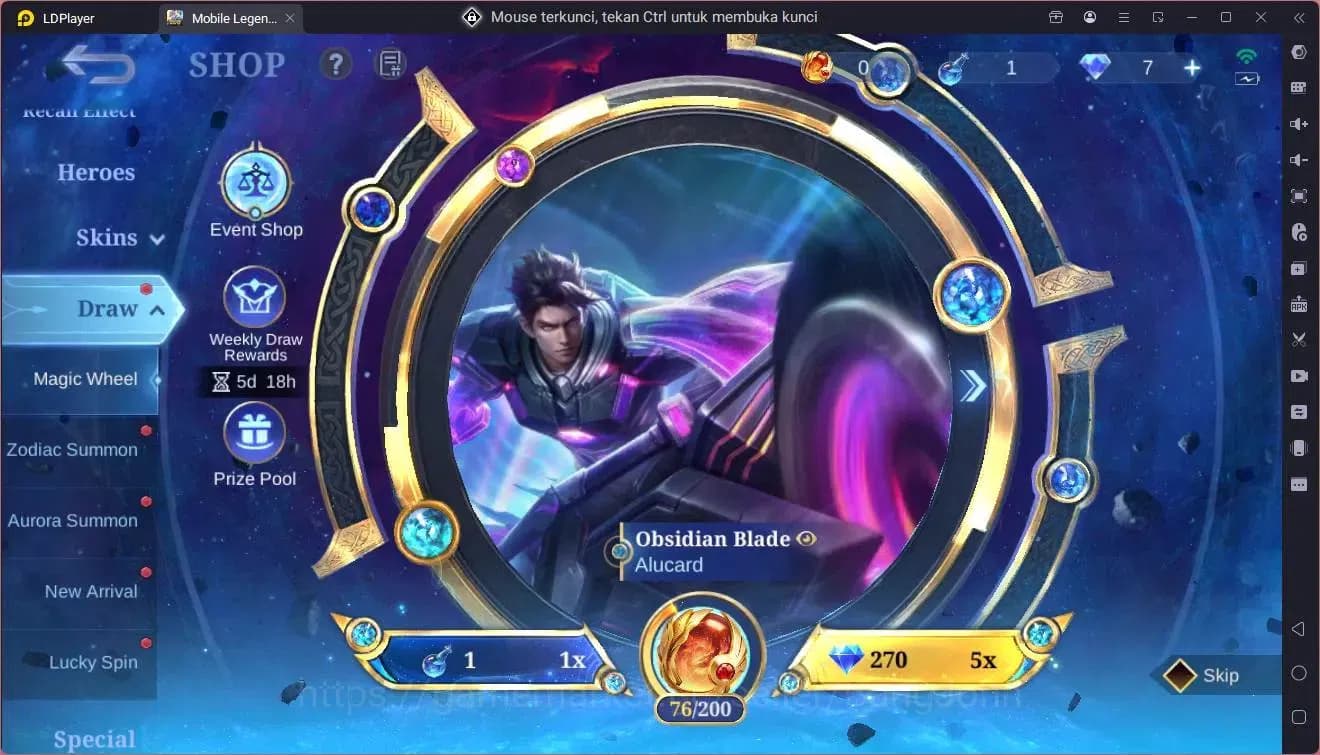 Mobile Legends: Bang Bang Accounts Global|Hero 127|Skin 261|Renowned|KOF Karina|Trans image 1