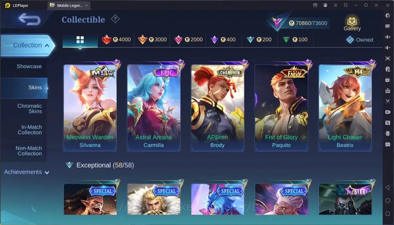 Mobile Legends: Bang Bang Accounts Global|Hero 127|Skin 261|Renowned|KOF Karina|Trans image 2