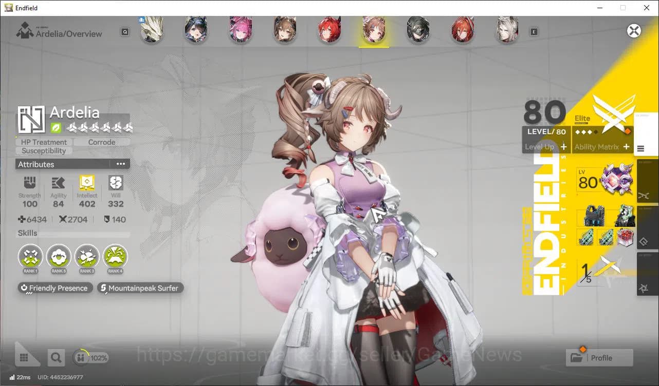 Arknights: Endfield Accounts ASIA|Lv55|10SSR(5Limit)+21(*6WP)|(Fangyi,LaevaP1,T image 10