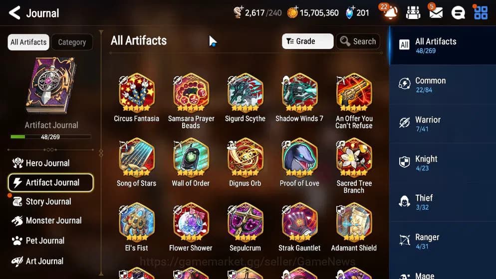 Epic Seven Accounts GLOBAL UNVERIF|New Era|6 ML(NM Luna,SP Politis,LC image 15