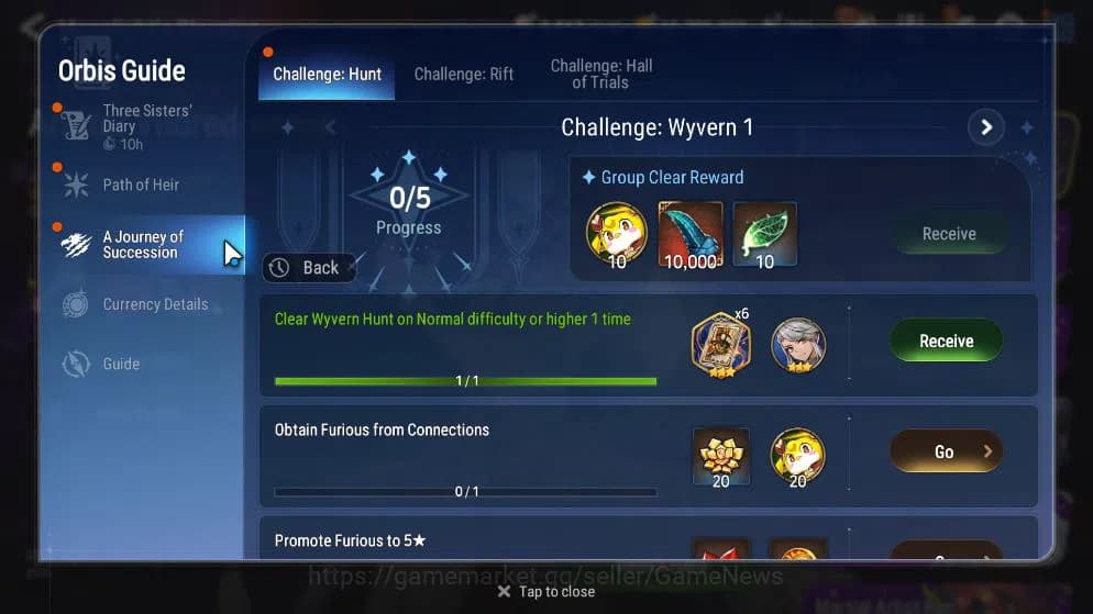 Epic Seven Accounts GLOBAL UNVERIF|New Era|6 ML(NM Luna,SP Politis,LC image 9