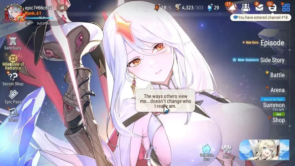 Epic Seven Accounts GLOBAL Unverif|New Era|11 ML(LOTScales,NM Luna,Har image 1
