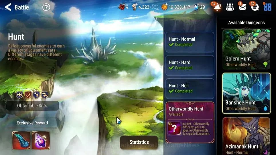 Epic Seven Accounts GLOBAL Unverif|New Era|11 ML(LOTScales,NM Luna,Har image 13