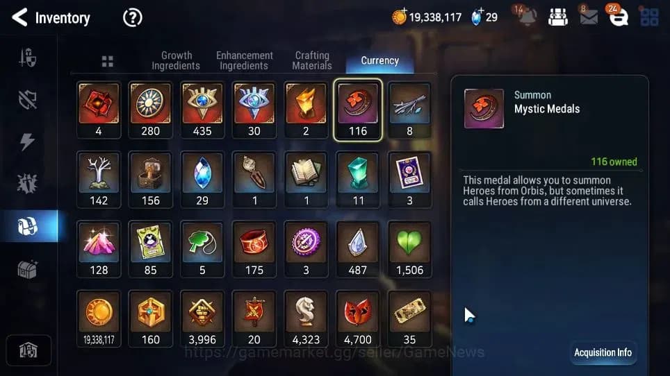 Epic Seven Accounts GLOBAL Unverif|New Era|11 ML(LOTScales,NM Luna,Har image 18