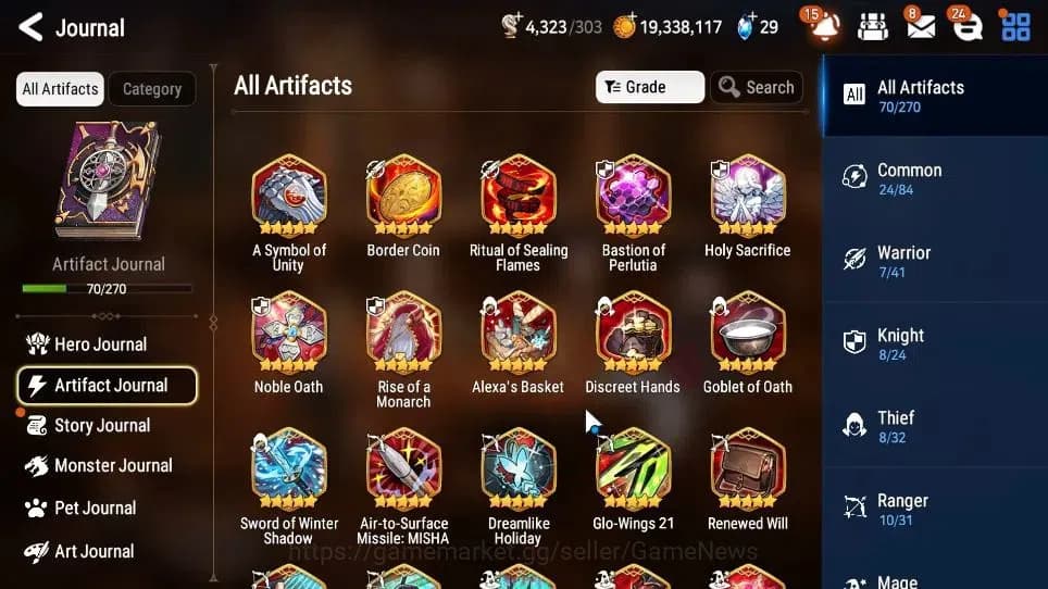 Epic Seven Accounts GLOBAL Unverif|New Era|11 ML(LOTScales,NM Luna,Har image 9