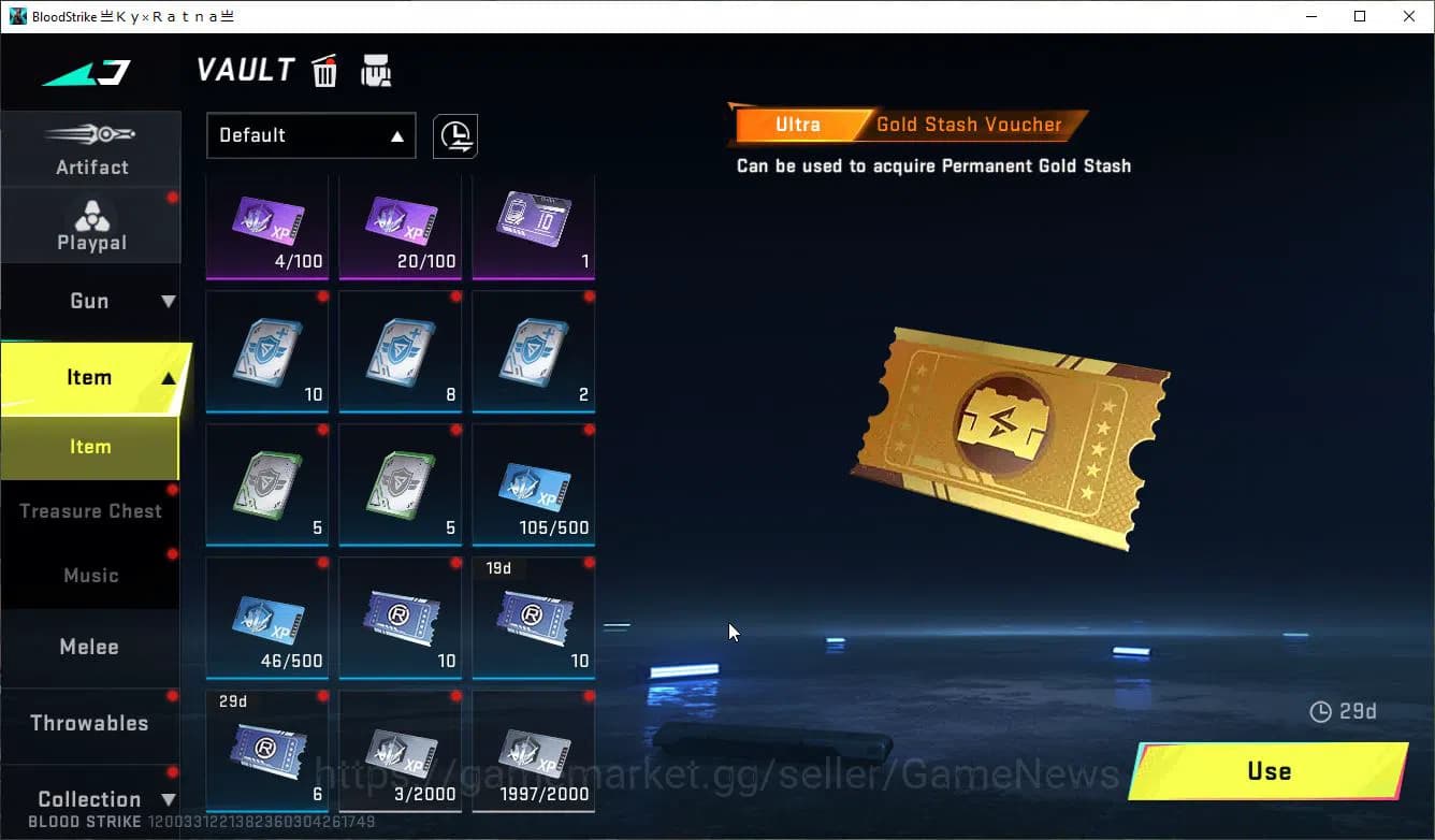 Blood Strike Accounts ASIA| 6 ULTRA [Kraken-Light,Ethan,INP9,M700,MCX,Et image 10