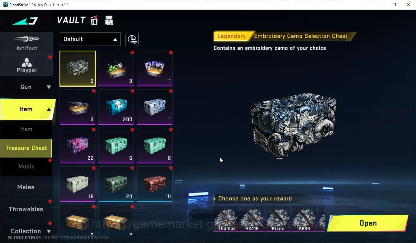 Blood Strike Accounts ASIA| 6 ULTRA [Kraken-Light,Ethan,INP9,M700,MCX,Et image 11