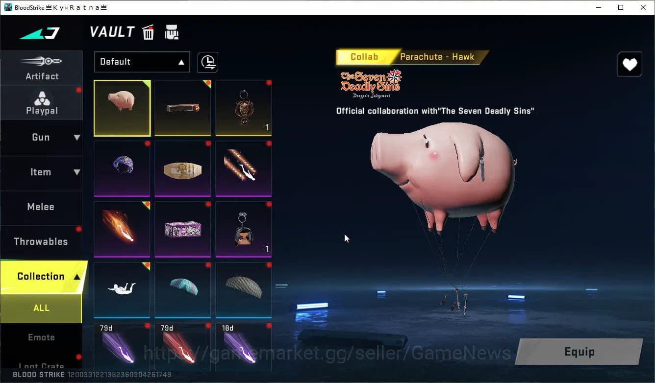 Blood Strike Accounts ASIA| 6 ULTRA [Kraken-Light,Ethan,INP9,M700,MCX,Et image 12