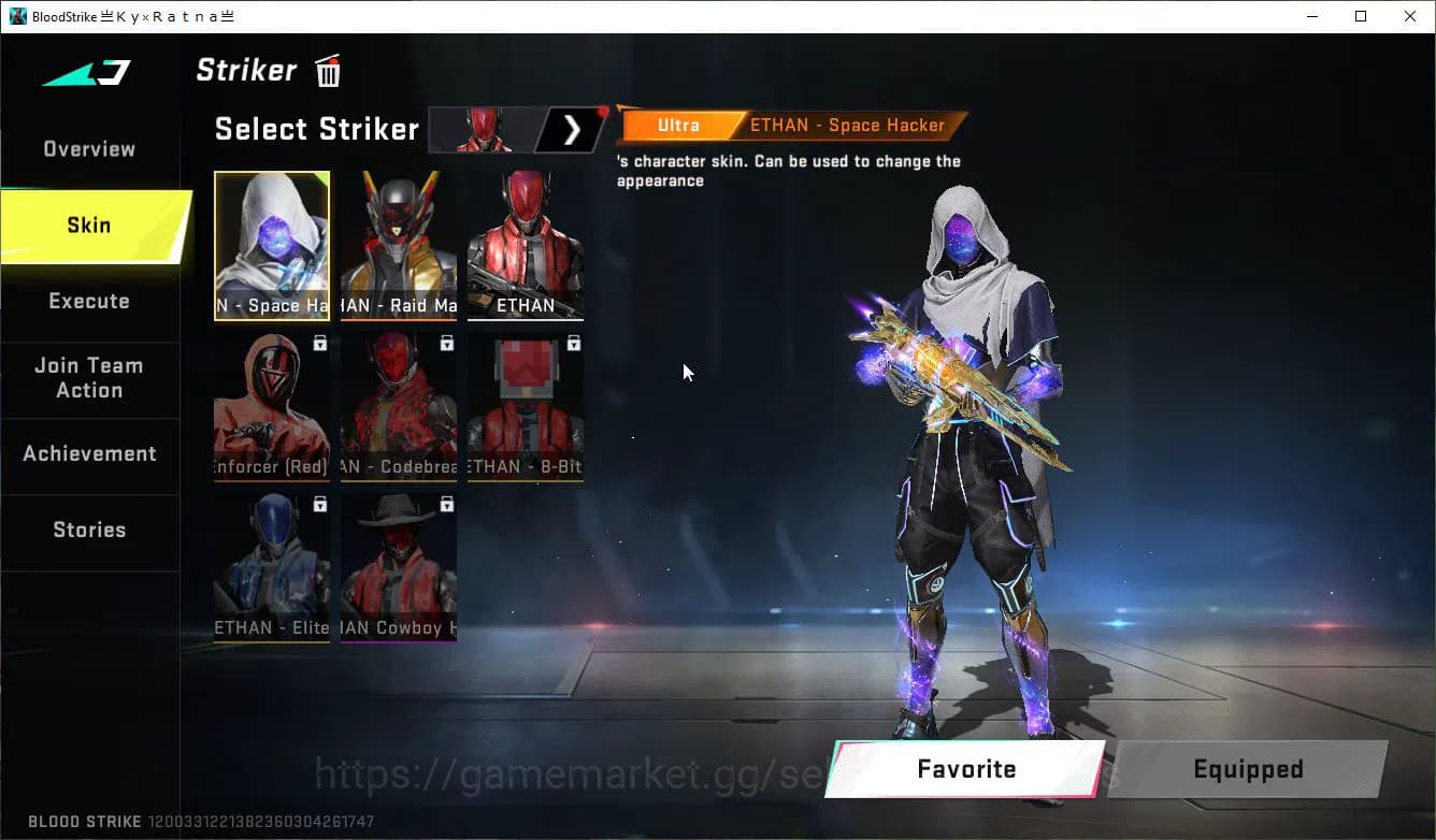 Blood Strike Accounts ASIA| 6 ULTRA [Kraken-Light,Ethan,INP9,M700,MCX,Et image 3