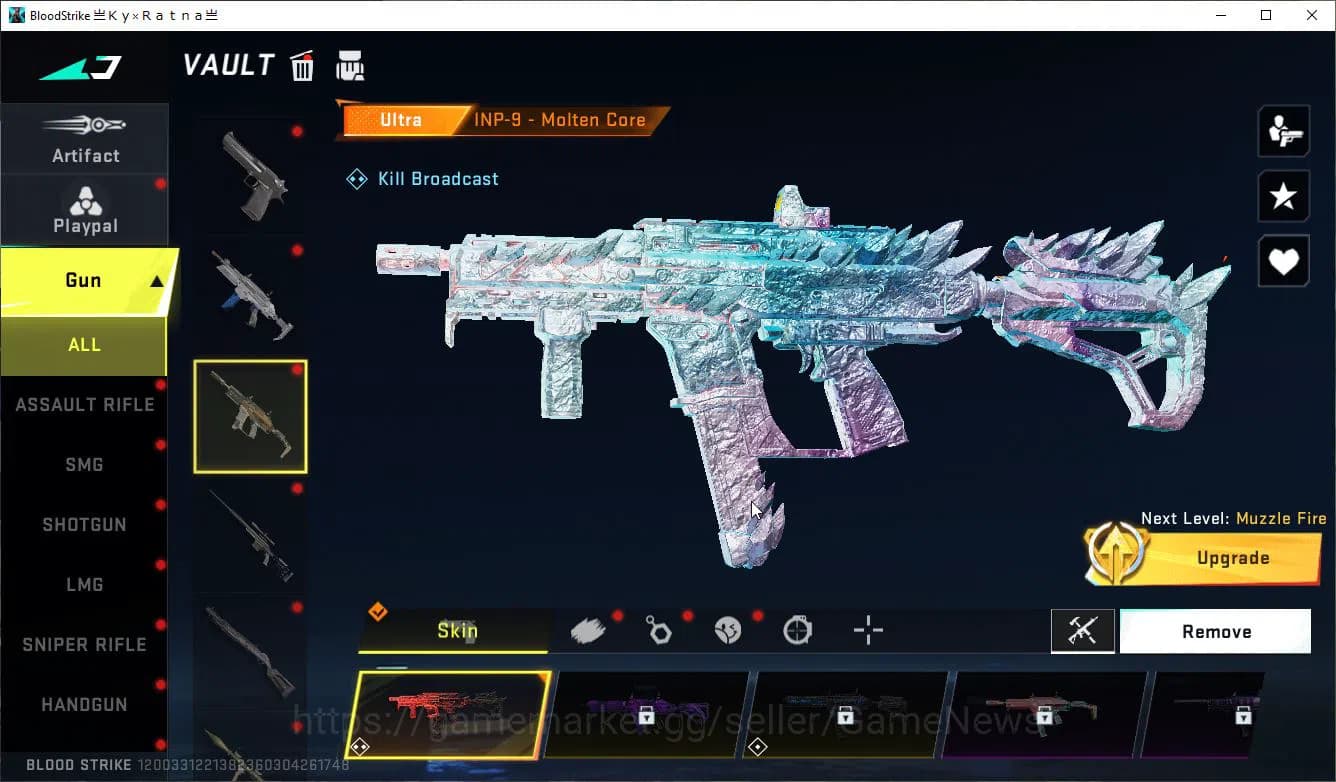 Blood Strike Accounts ASIA| 6 ULTRA [Kraken-Light,Ethan,INP9,M700,MCX,Et image 4