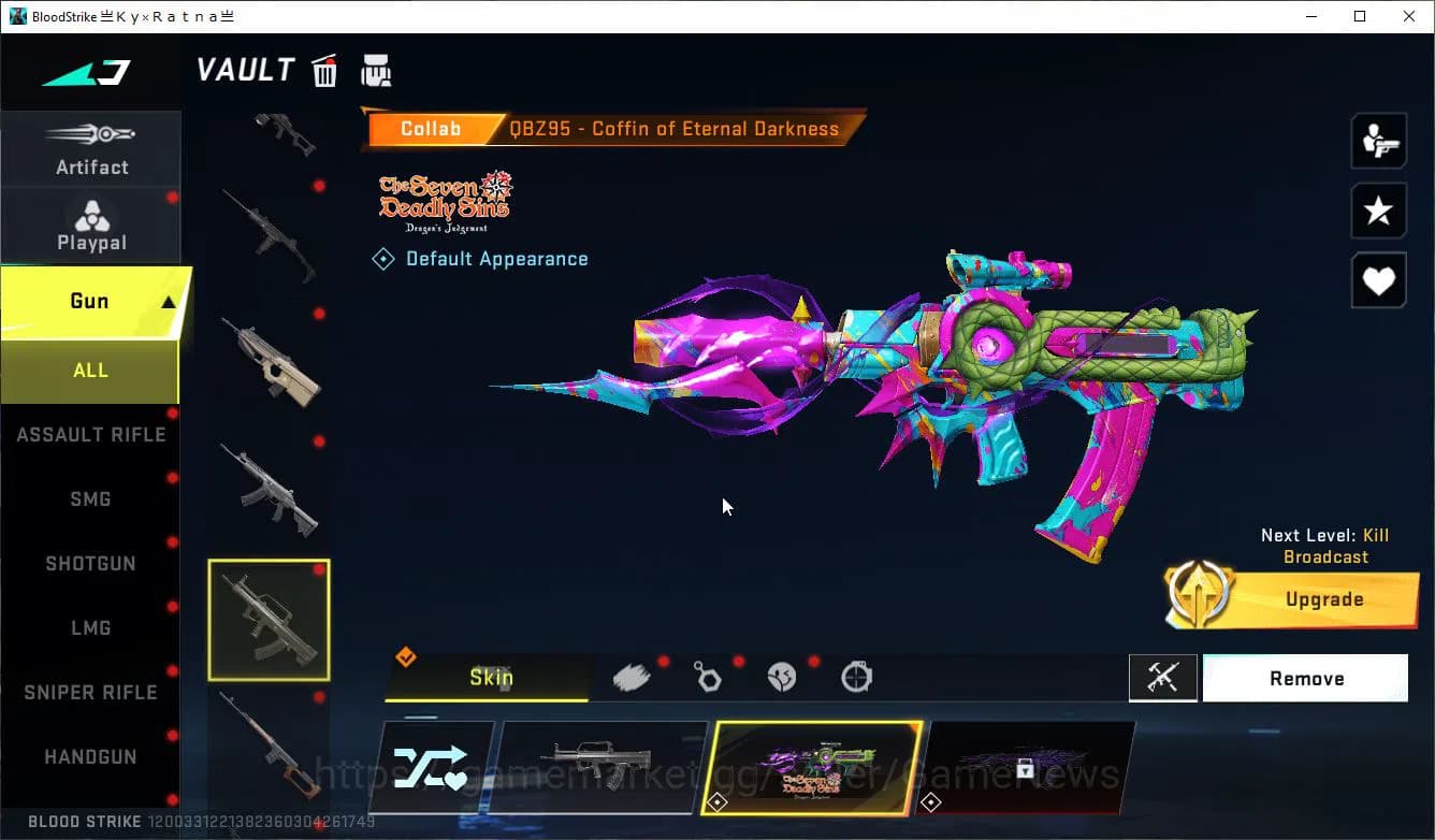 Blood Strike Accounts ASIA| 6 ULTRA [Kraken-Light,Ethan,INP9,M700,MCX,Et image 8