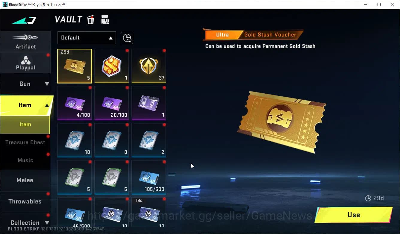 Blood Strike Accounts ASIA| 6 ULTRA [Kraken-Light,Ethan,INP9,M700,MCX,Et image 9