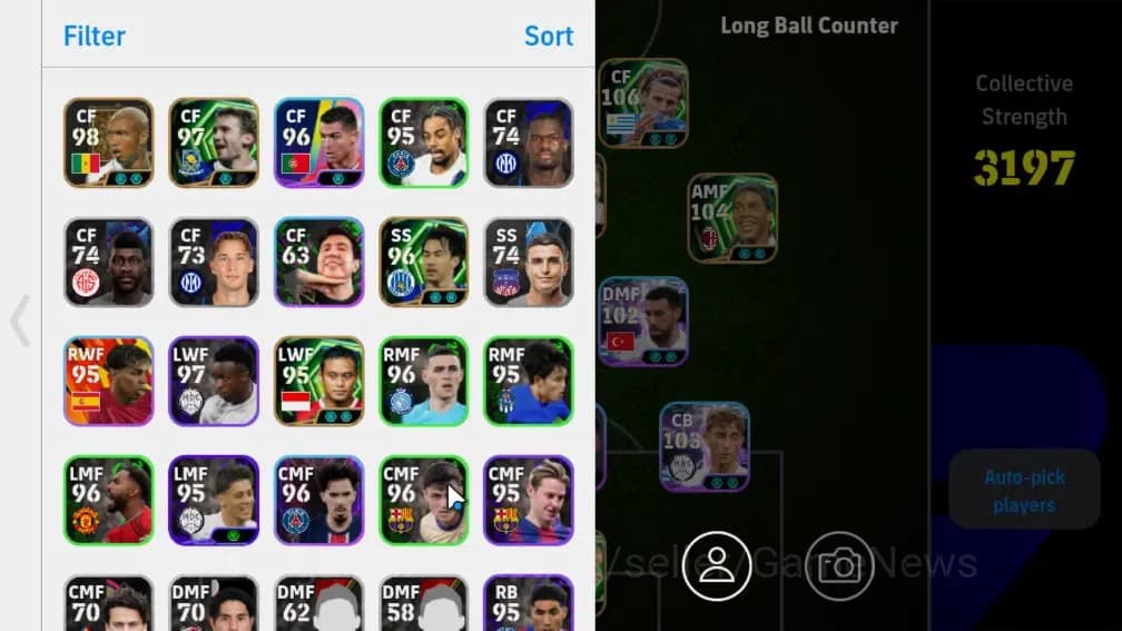 eFootball Accounts Mobile|Ronaldinho Gaúcho(PhenomPass),Neymar Jr(Bli image 2