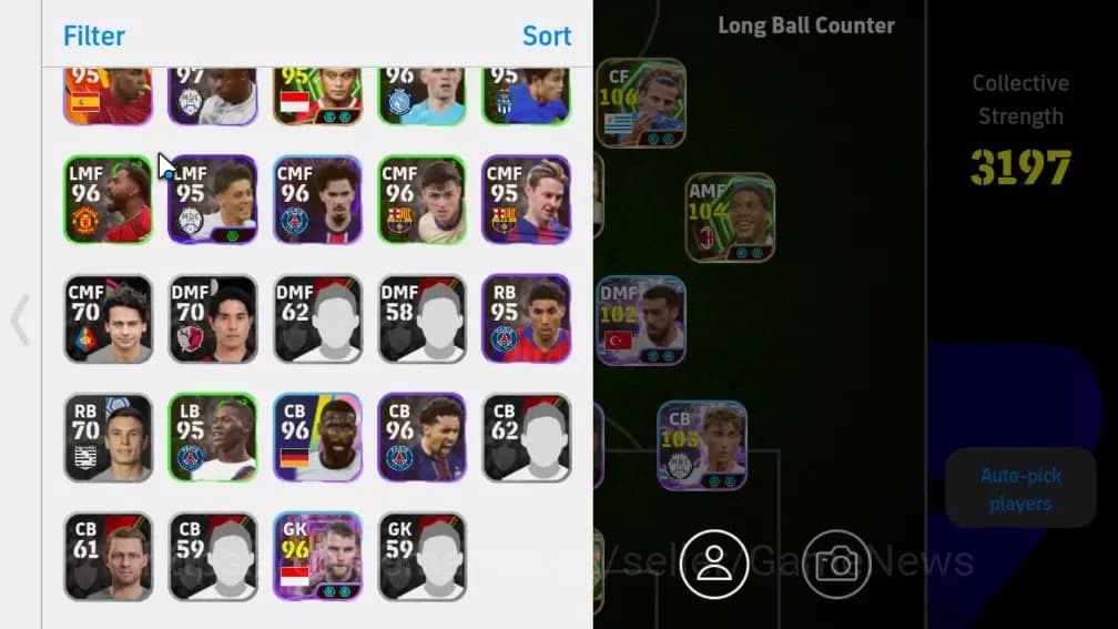 eFootball Accounts Mobile|Ronaldinho Gaúcho(PhenomPass),Neymar Jr(Bli image 3