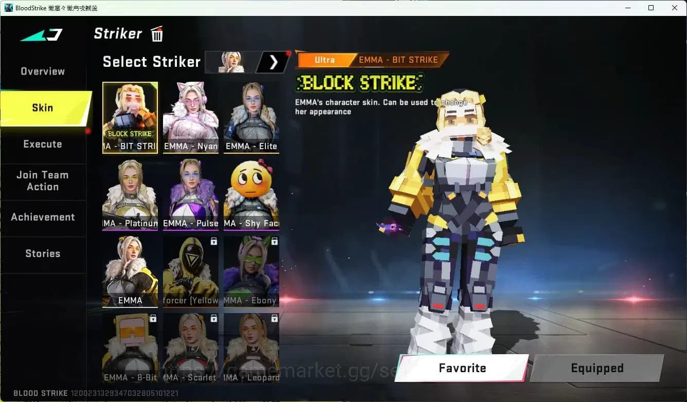 Blood Strike Accounts ASIA|ETERNAL=AUG(LVL4)|ULTRA=BTFLY KNIFE|EVOFED=FA image 4