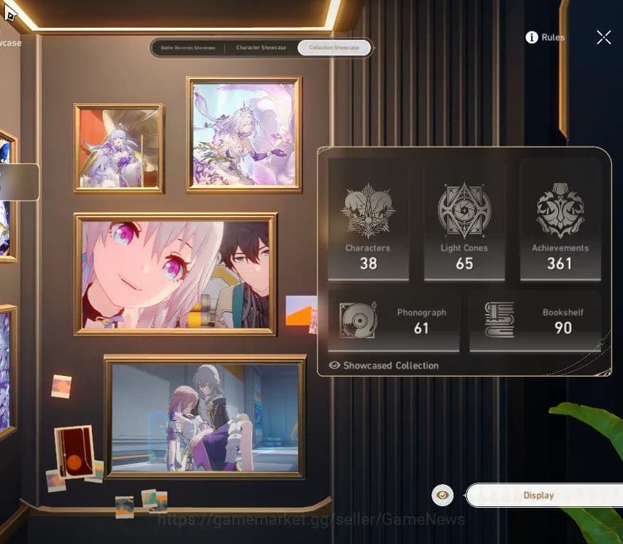 Honkai Star Rail Accounts ASIA|TL 64|1,6K SJ|11 Limited|[Castorice,Phainon,K image 11
