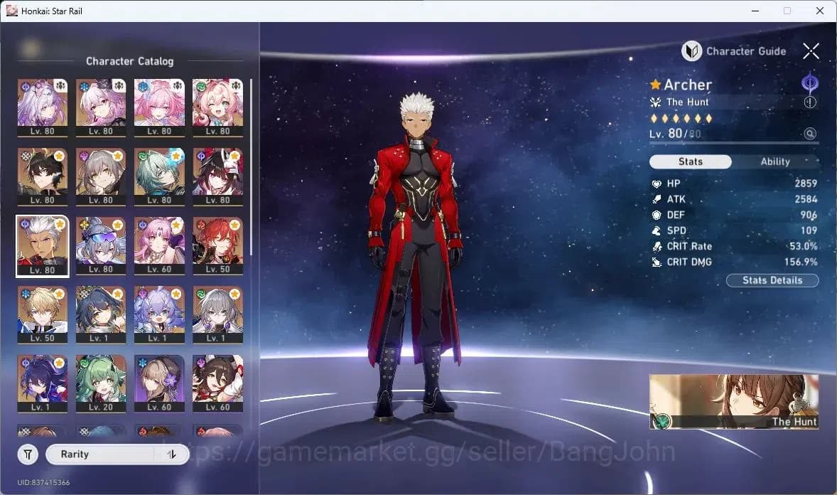 Honkai Star Rail Accounts ASIA | TL 66 | Castorice+Sign | Evernight+Sign | C image 11