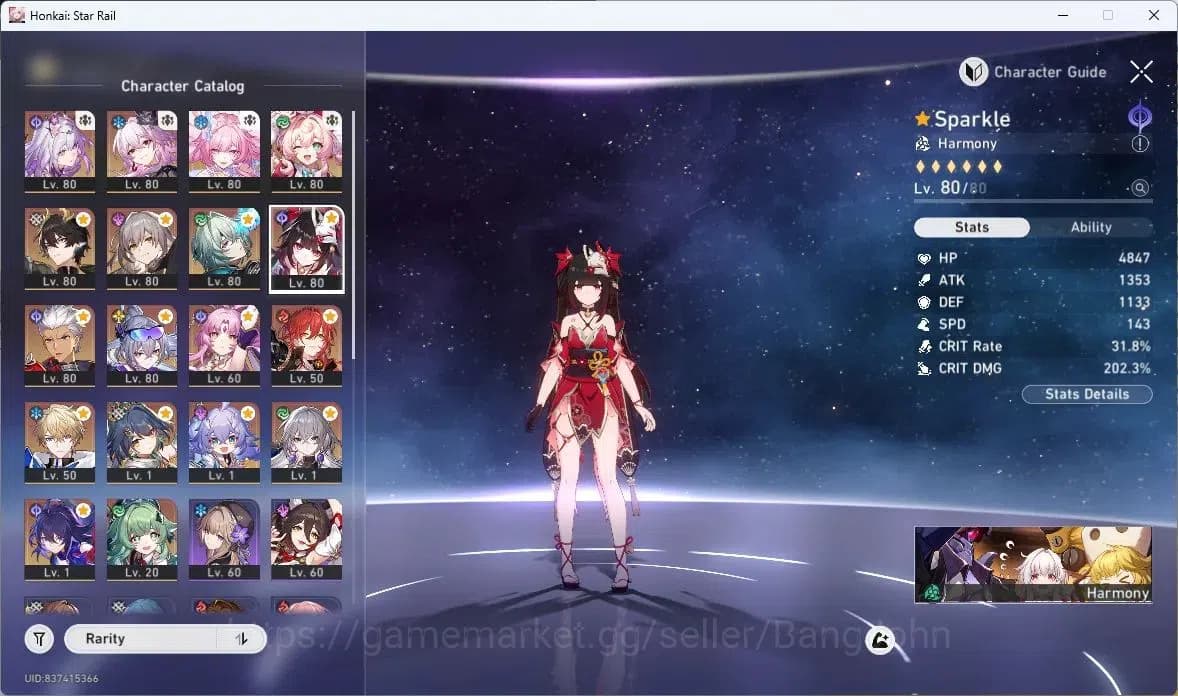 Honkai Star Rail Accounts ASIA | TL 66 | Castorice+Sign | Evernight+Sign | C image 12