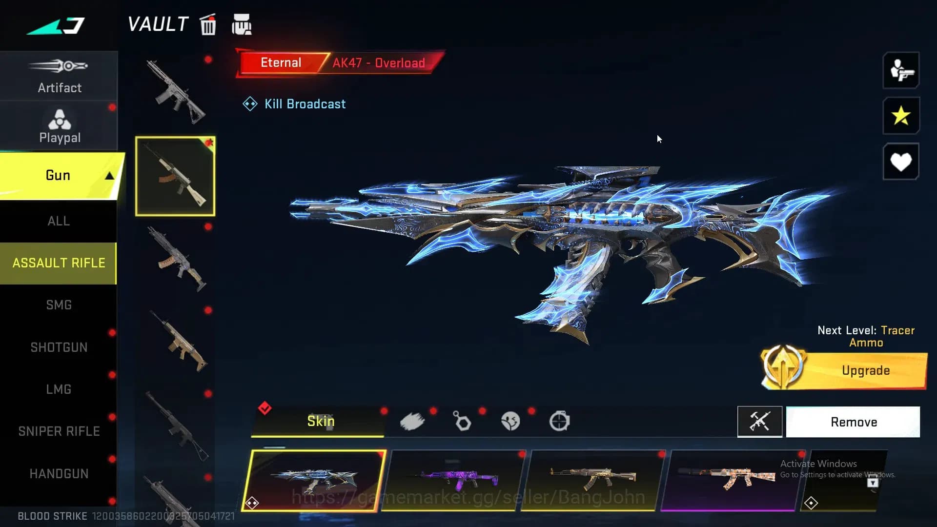 Blood Strike Accounts ASIA | Eternal AK47 + P90 | Ultra = Scar,AR97,FAL, image 2