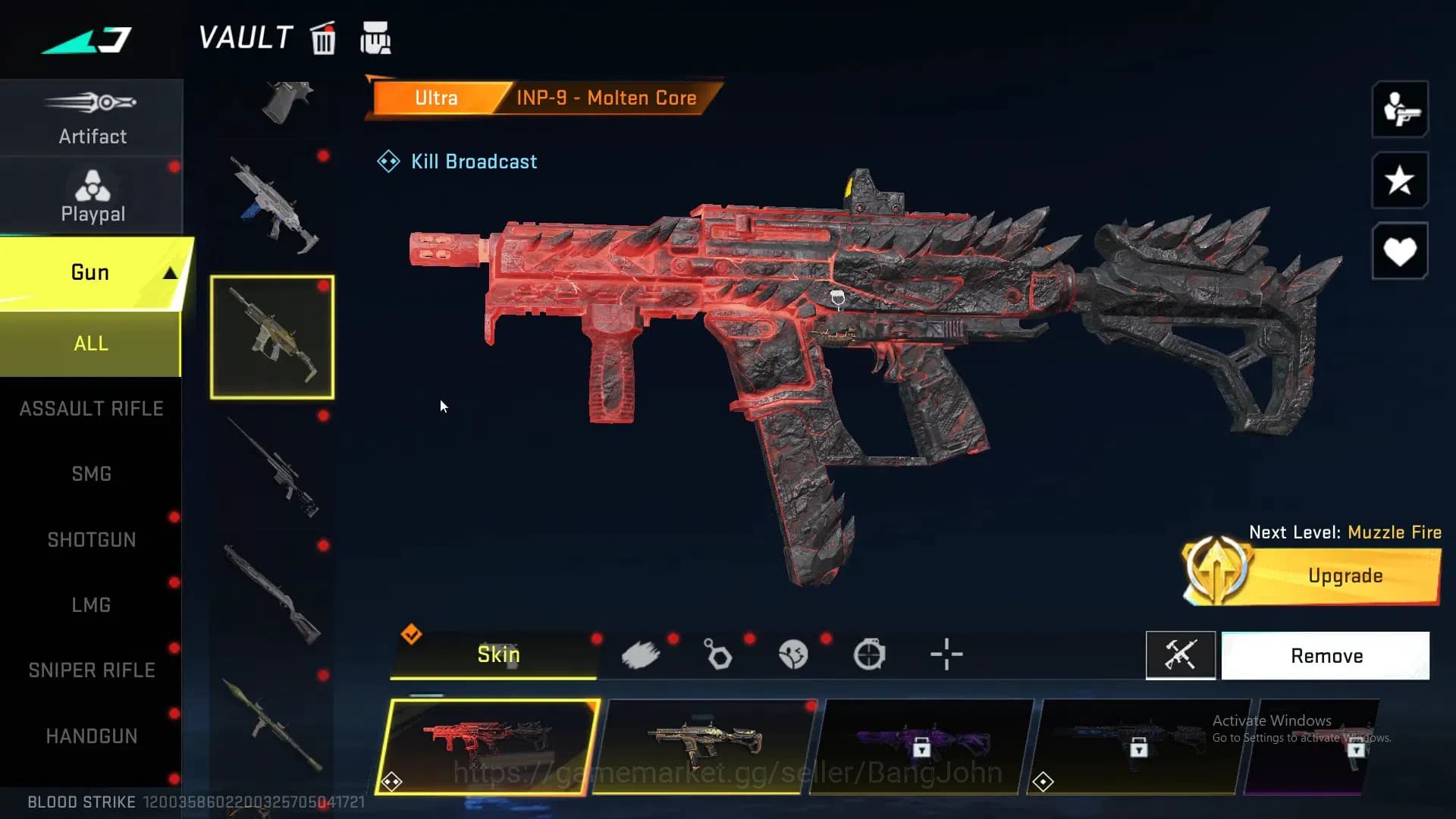 Blood Strike Accounts ASIA | Eternal AK47 + P90 | Ultra = Scar,AR97,FAL, image 5