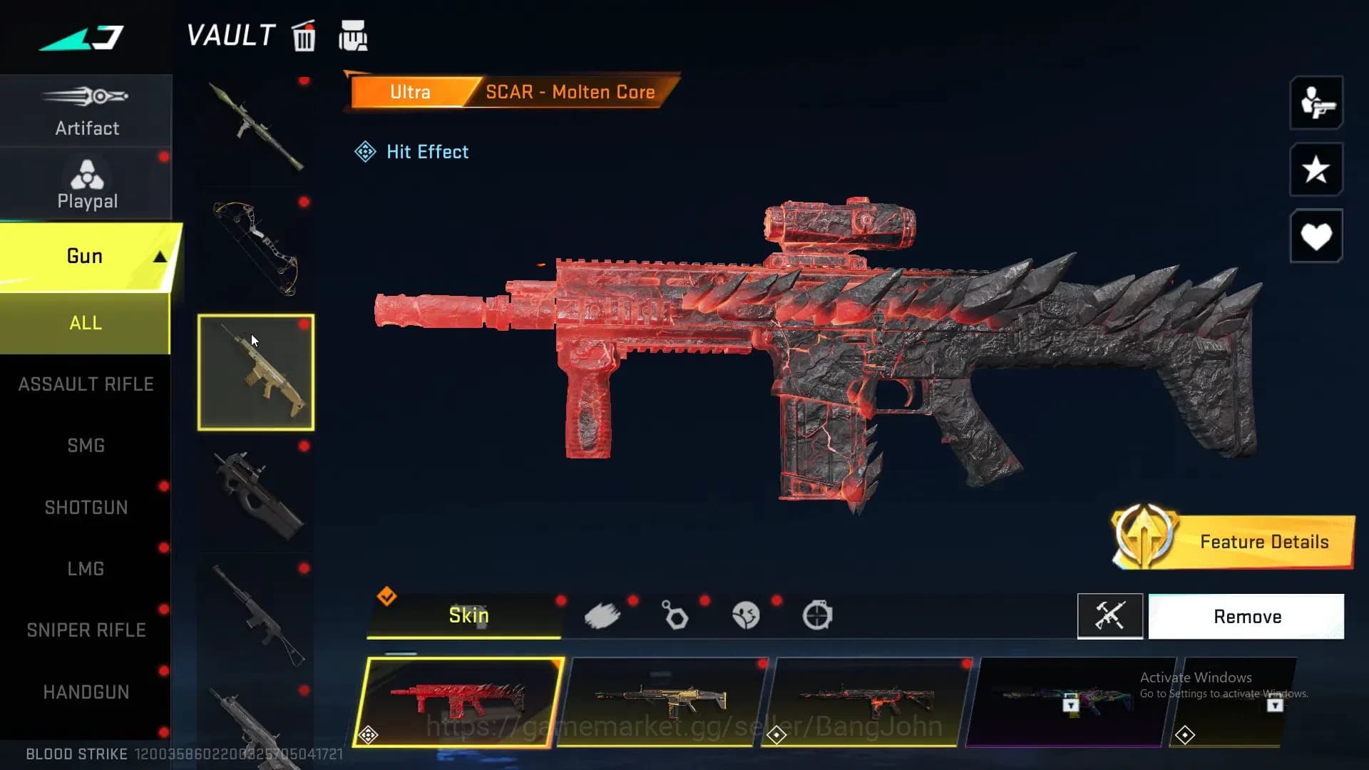 Blood Strike Accounts ASIA | Eternal AK47 + P90 | Ultra = Scar,AR97,FAL, image 6