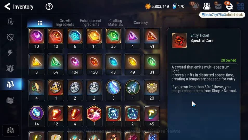 Epic Seven Accounts GLOBAL VERIF|9 ML(LOT Scales,DB Senya,BW Iseria,Et image 7