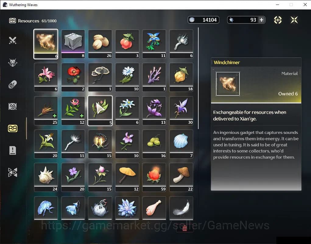 Wuthering Waves Accounts SEA |UL 56|5 Limited |Chisa+Sign,Jinshi R1,Yinlin image 10