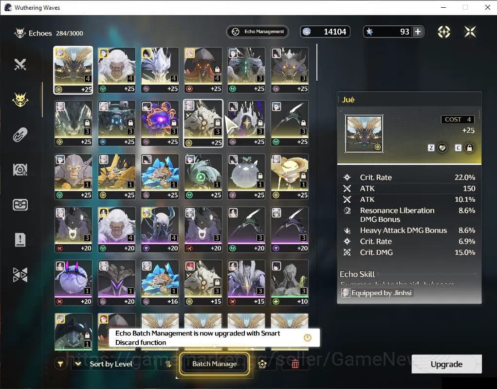 Wuthering Waves Accounts SEA |UL 56|5 Limited |Chisa+Sign,Jinshi R1,Yinlin image 12