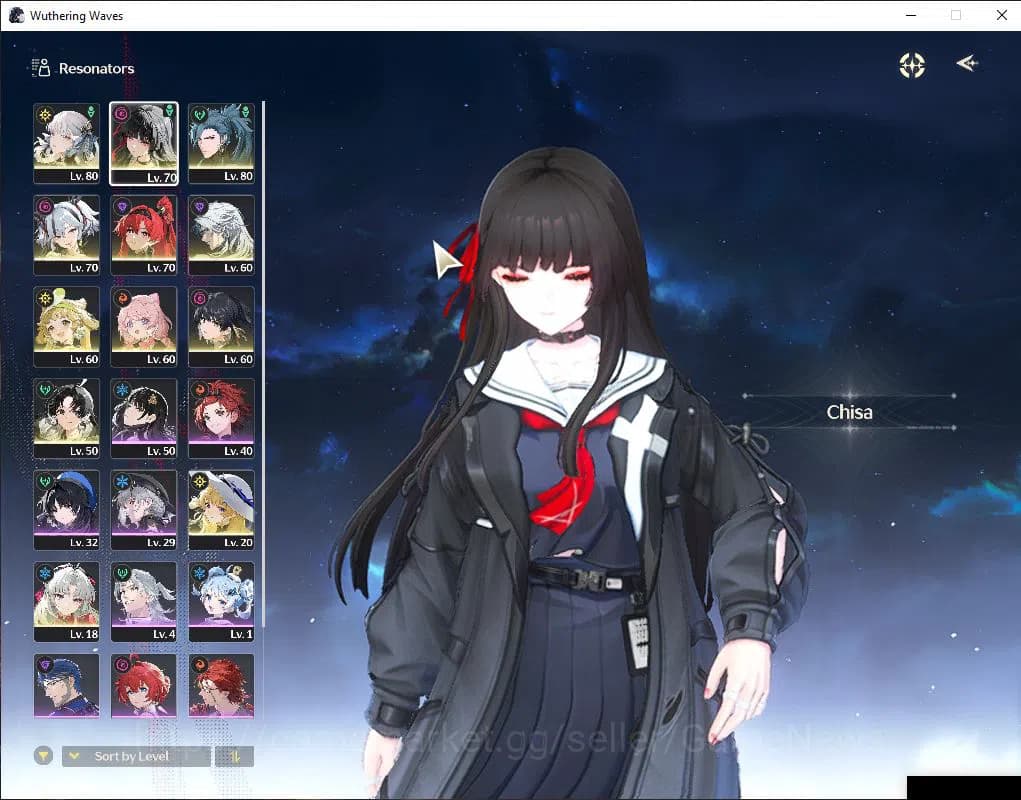 Wuthering Waves Accounts SEA |UL 56|5 Limited |Chisa+Sign,Jinshi R1,Yinlin image 17